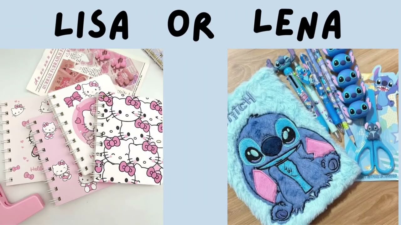 LISA OR LENA (back to school addition!!!) 📚