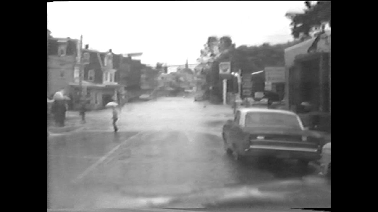 Flooding during Hurricane Agnes, Kutztown, Pa. (1972).