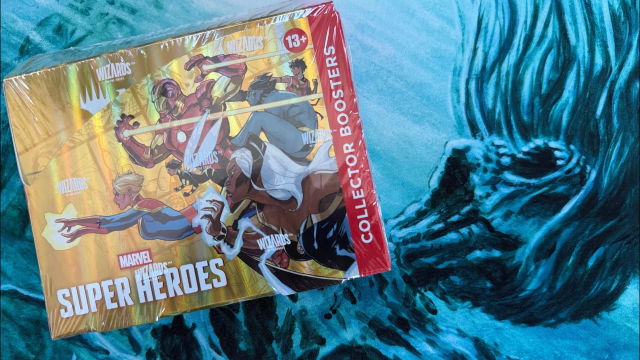 Распаковка коллекционного набора Marvel Super Heroes &mdash; повлияет ли Marvel на констрактед-формат?