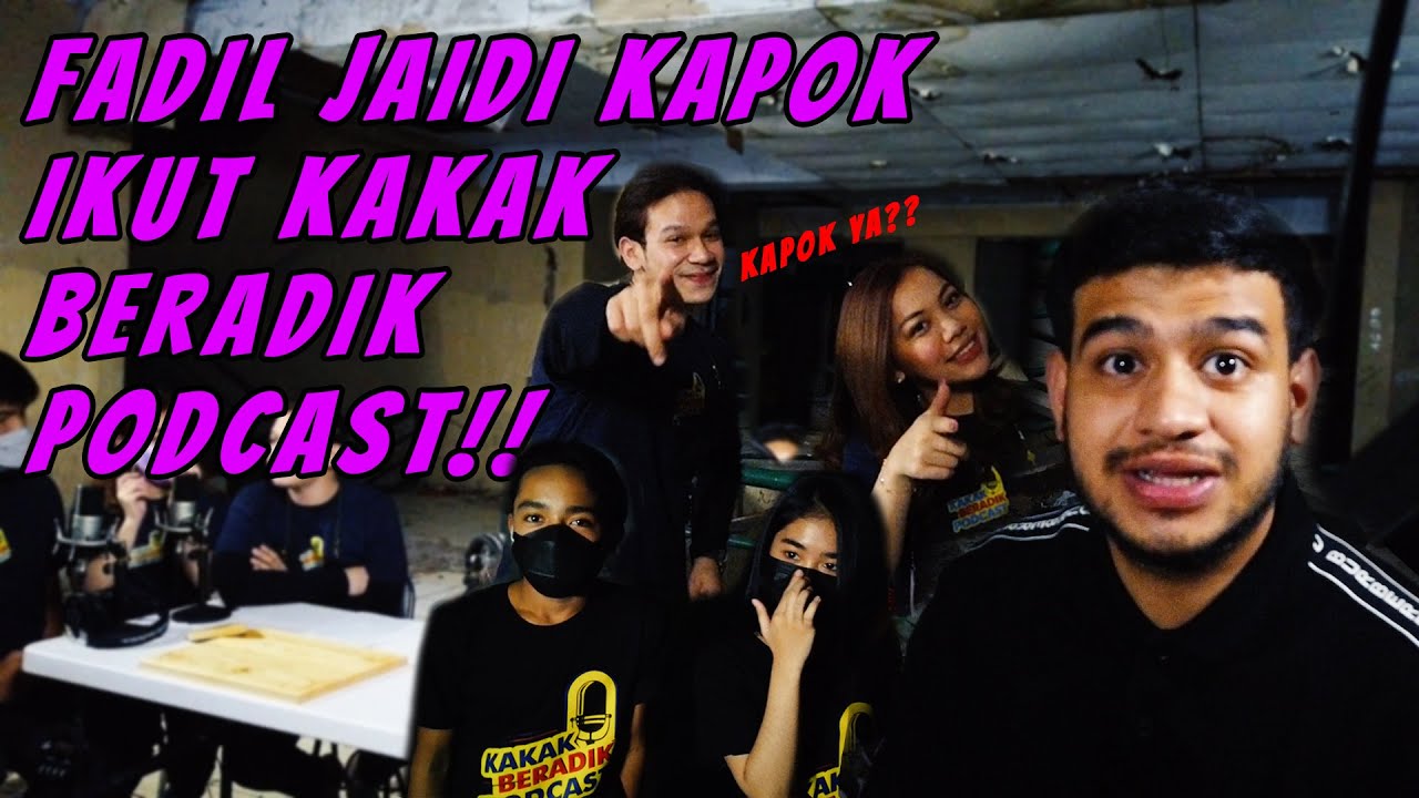 BEHIND THE MOP | KAKAK BERADIK PODCAST RAME! KEDATENGAN FADIL JAIDI, KEANU DAN ALIFA LUBIS!!!!