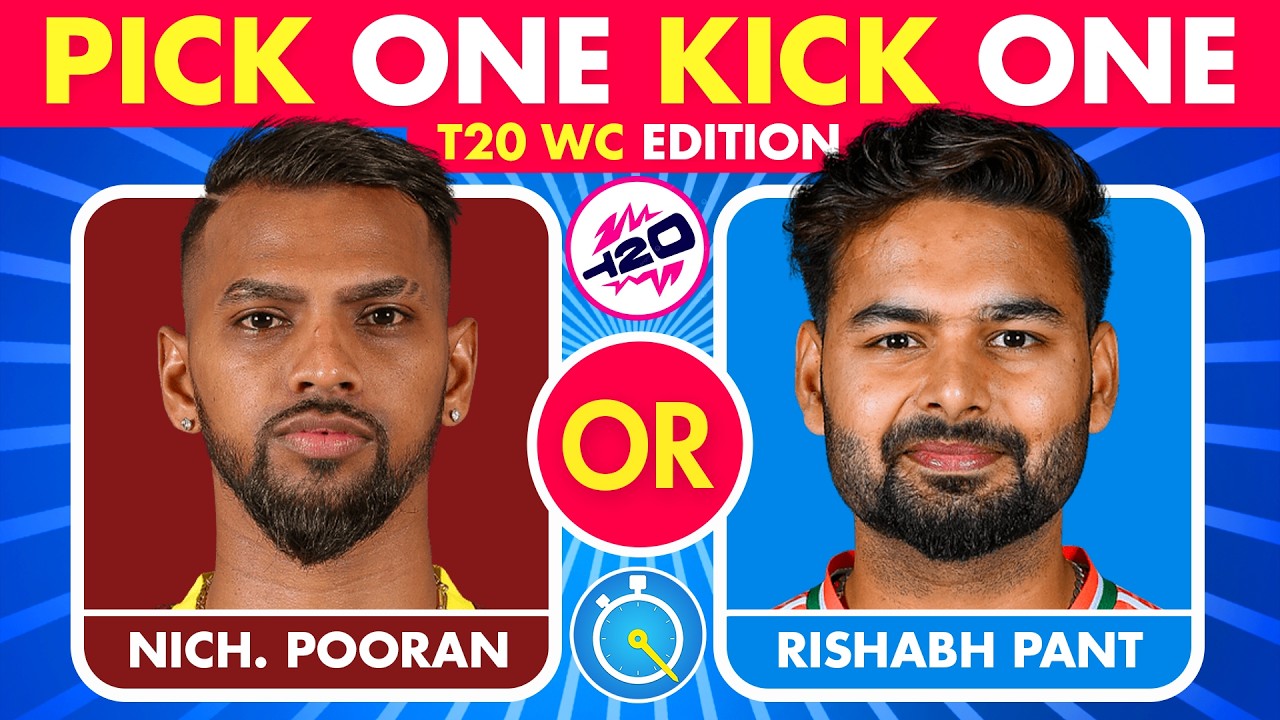 Pick One Kick One - T20 WC EDITION | T20 World Cup 2024 Quiz