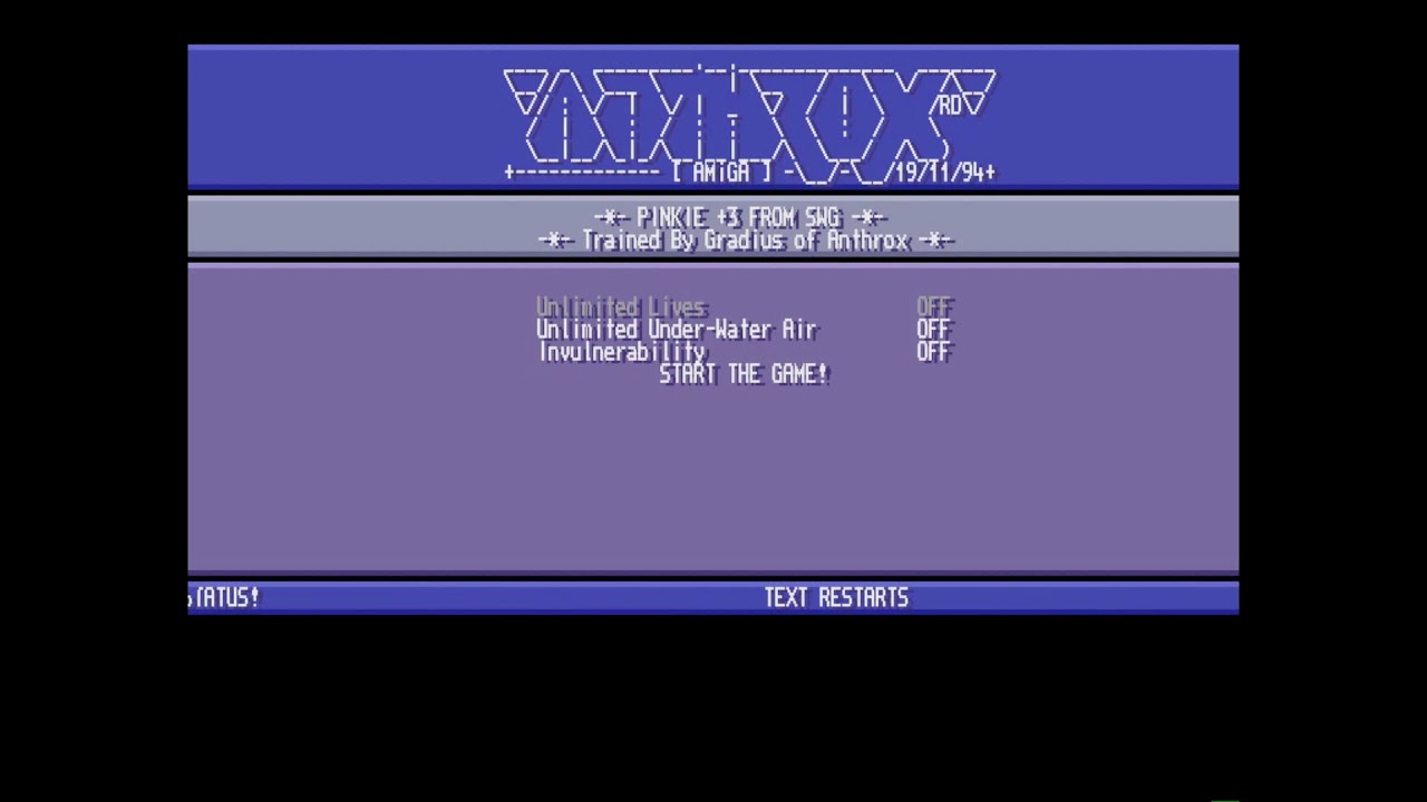 Amiga 500 - Crack Intro Anthrox from Pinkie
