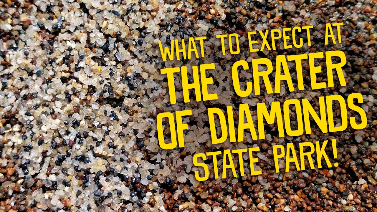 What to Expect at the Crater of Diamonds State Park!!