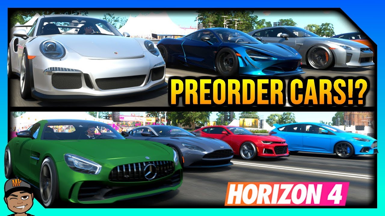 Forza Horizon 4: Preorder Cars! *Everything We Know*