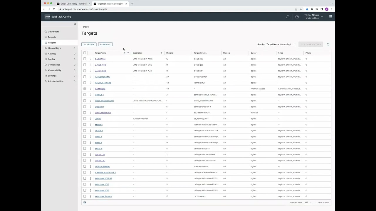 Create Vulnerability Policy