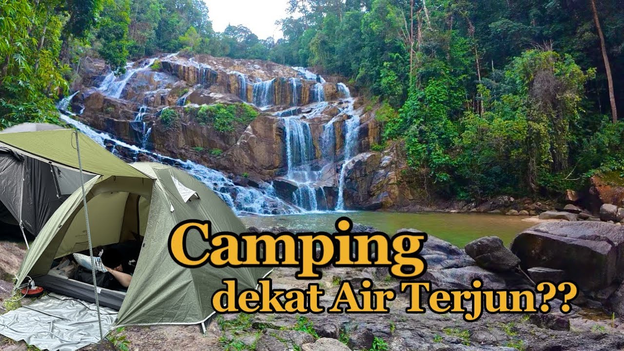 CAMPING DEKAT AIR TERJUN | TAPAK KHEMAH  BESAR | JIWACAMP 2025