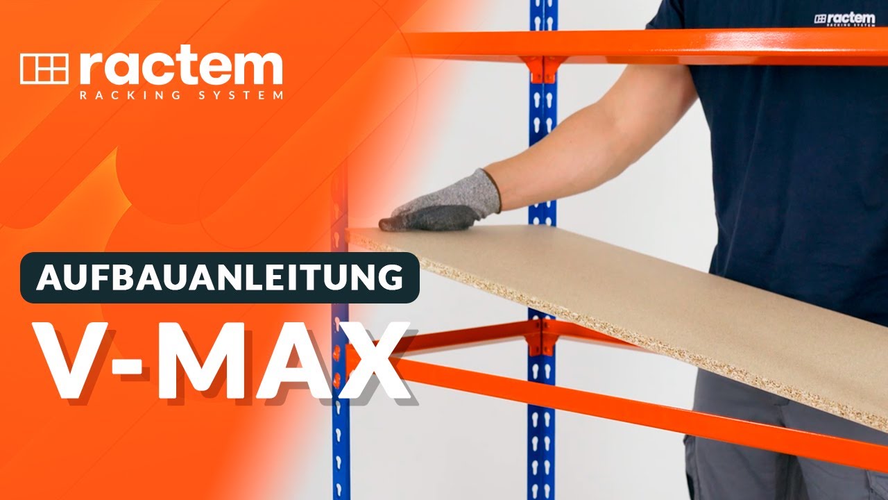 Aufbauanleitung VMAX Regal