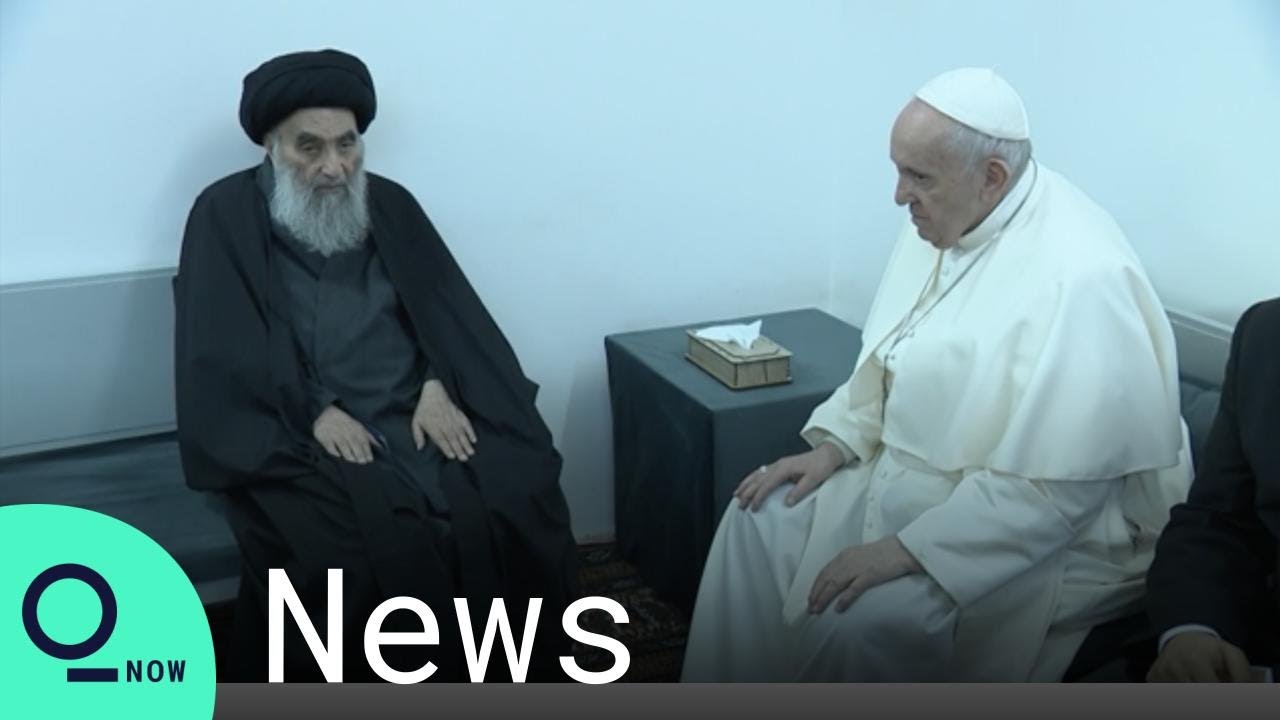 Pope Francis Meets Top Iraq Shiite Cleric Ayatollah Ali al-Sistani in Historic Meeting