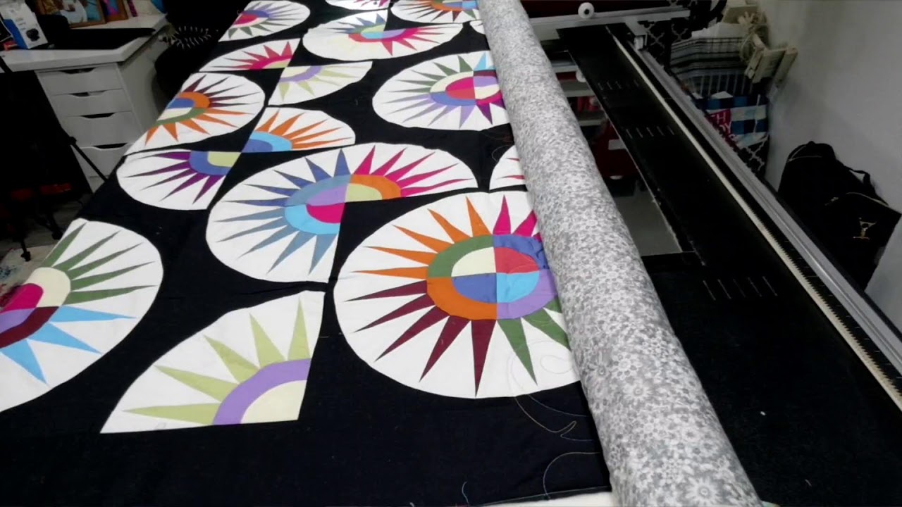 Quilting this beautiful for my friend 