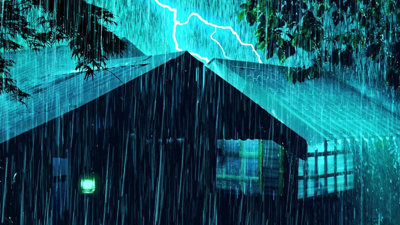 Rain Sounds for Sleeping 24 Hours – Cozy Long Rainstorm for Restful Sleep