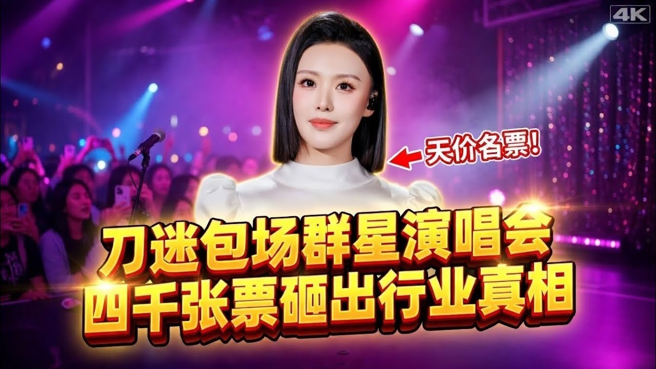 刀郎影响力有多恐怖？刀迷4000张票包场，只为支持徐子尧｜有趣音悦#刀郎 #徐子尧 #刀迷 