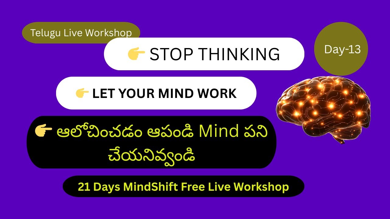 How Scientists Program the Subconscious Mind to Trigger Breakthrough Ideas | Day-13 | Live