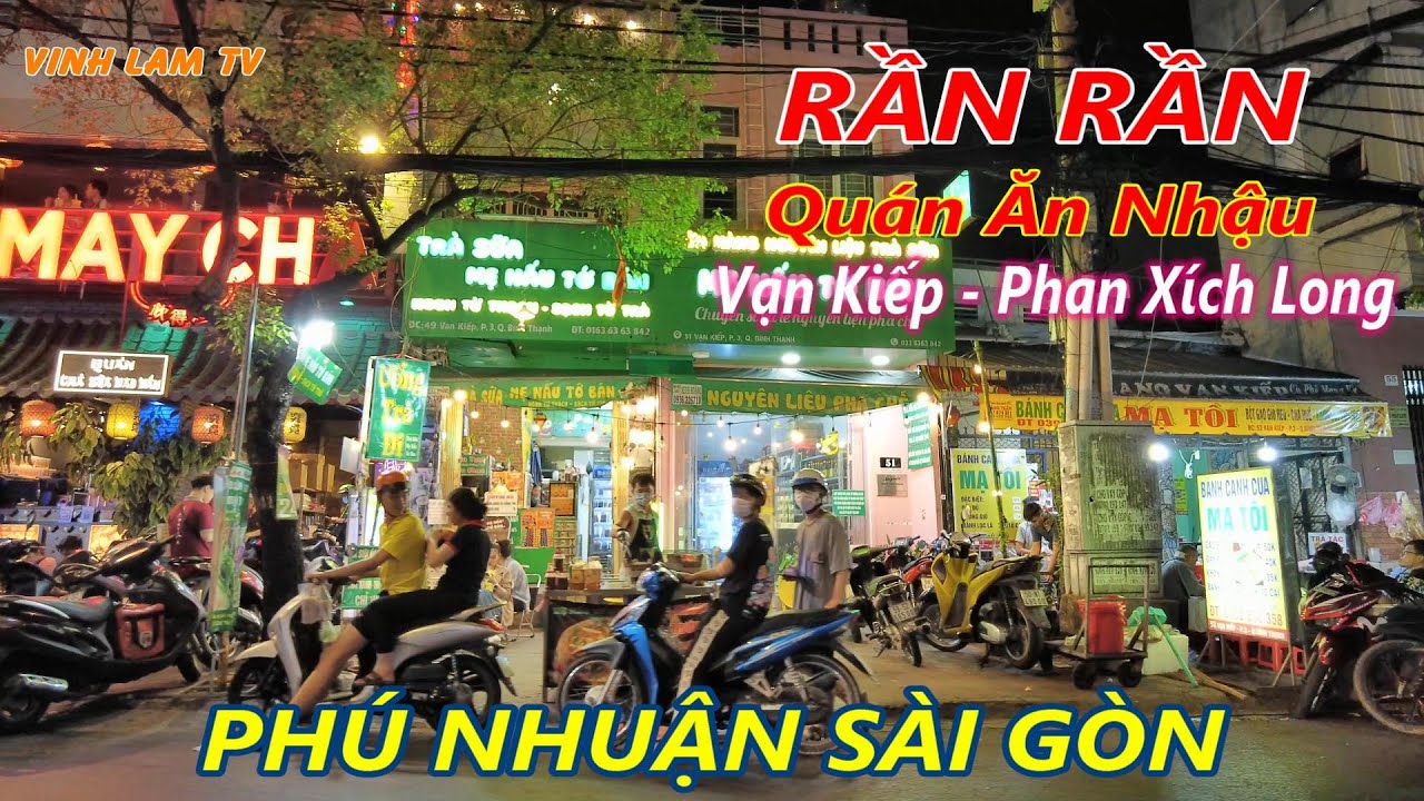 NGẬP TRÀN Quán Ăn Đường Vạn Kiếp - Phan Xích Long Phú Nhuận Sài Gòn