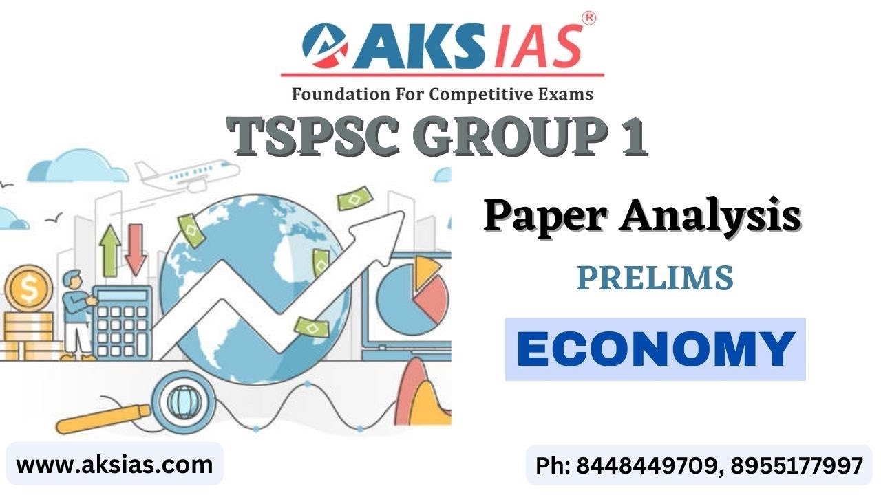Group 1 Paper Analysis Economy #bharat #tspsc #prelims2022 #aksias #economy #telangana