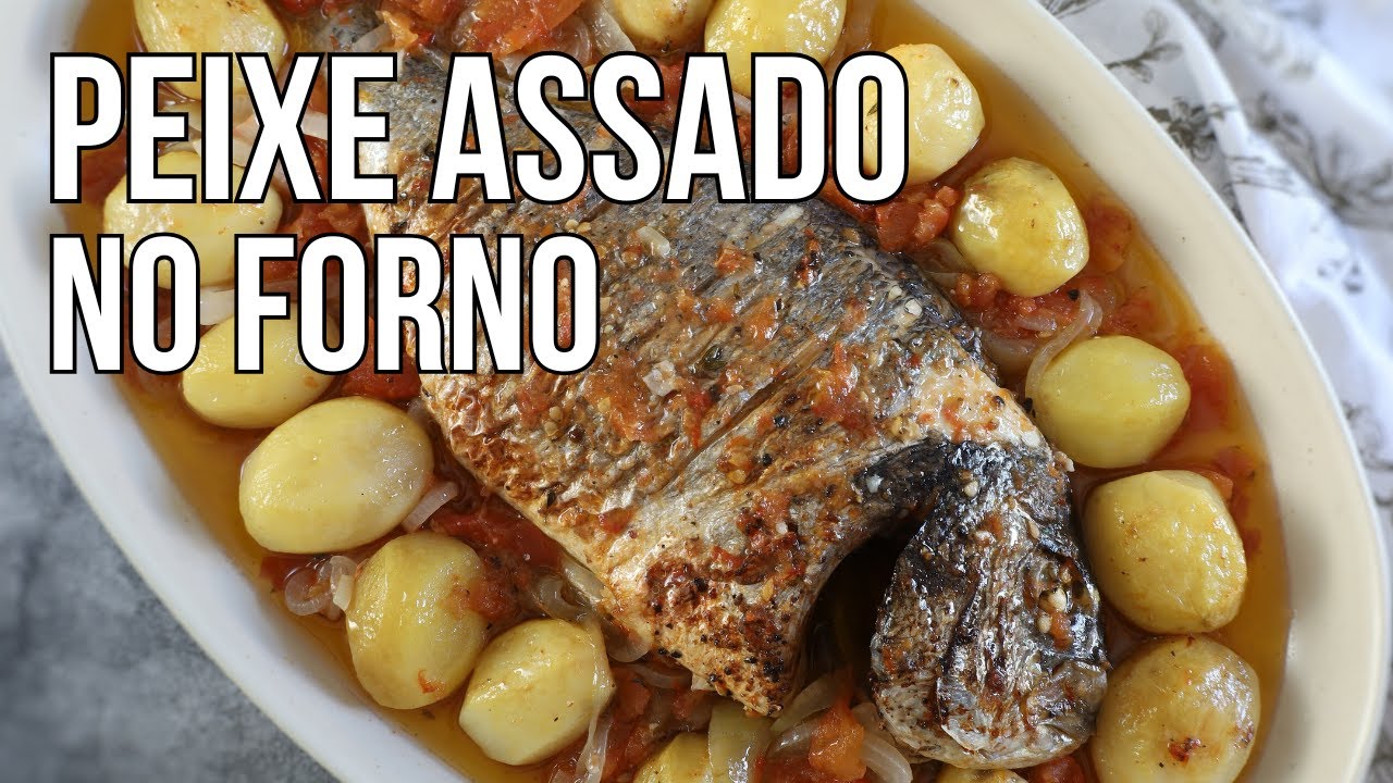 Receita de Peixe Assado no Forno