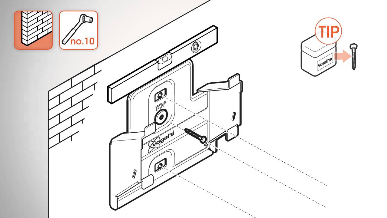 Instalacja uchwytu Vogels W50610 - uchwyt.pl