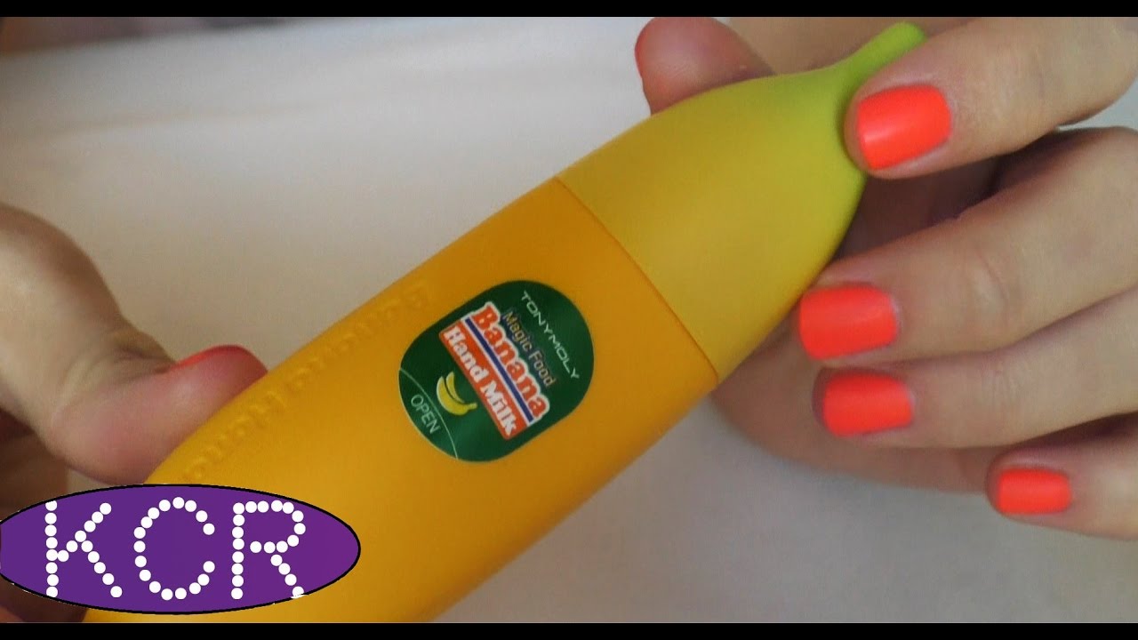ОТКРЫВАЕМ молочко для рук TONY MOLY Magic Food Banana Hand Milk