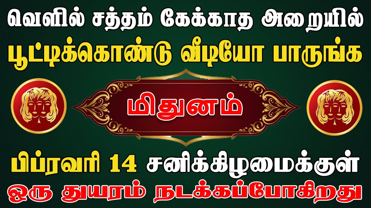 விபரீத என்று தெரியாமலே வில்லங்கத்தில் சிக்கப்போறீங்க |  Mithunam Rasi | மிதுனம் ராசி