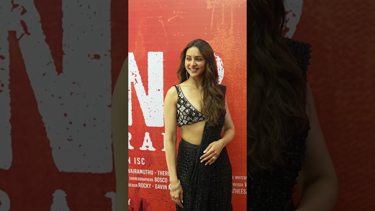 Indian 2 - Red Carpet Entry | Rakul Preet Singh | Kamal Haasan |Shankar | Anirudh | Lyca | Red Giant