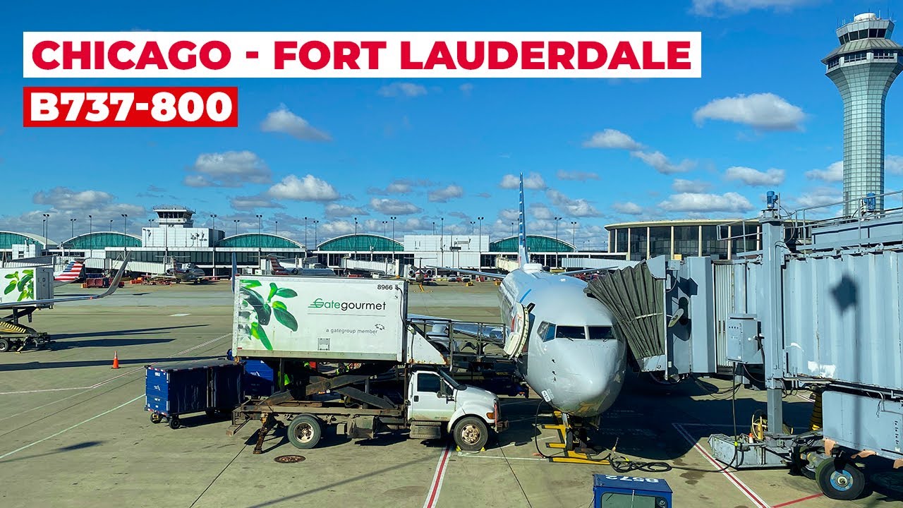 Vuelo de Chicago a Fort Lauderdale con American Airlines 🇺🇸