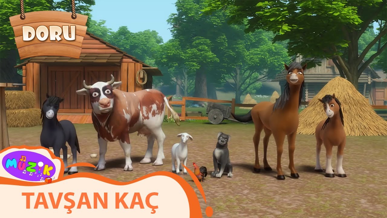 Tavşan Ka&ccedil; Şarkısı | Doru &Ccedil;ocuk Şarkıları