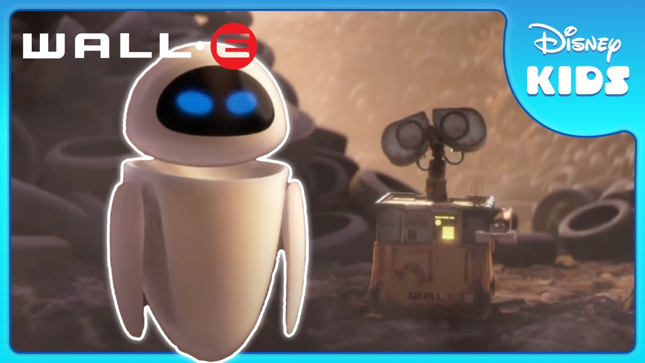 WALL-E Meets EVE! 🚀 | WALL-E | Disney Kids