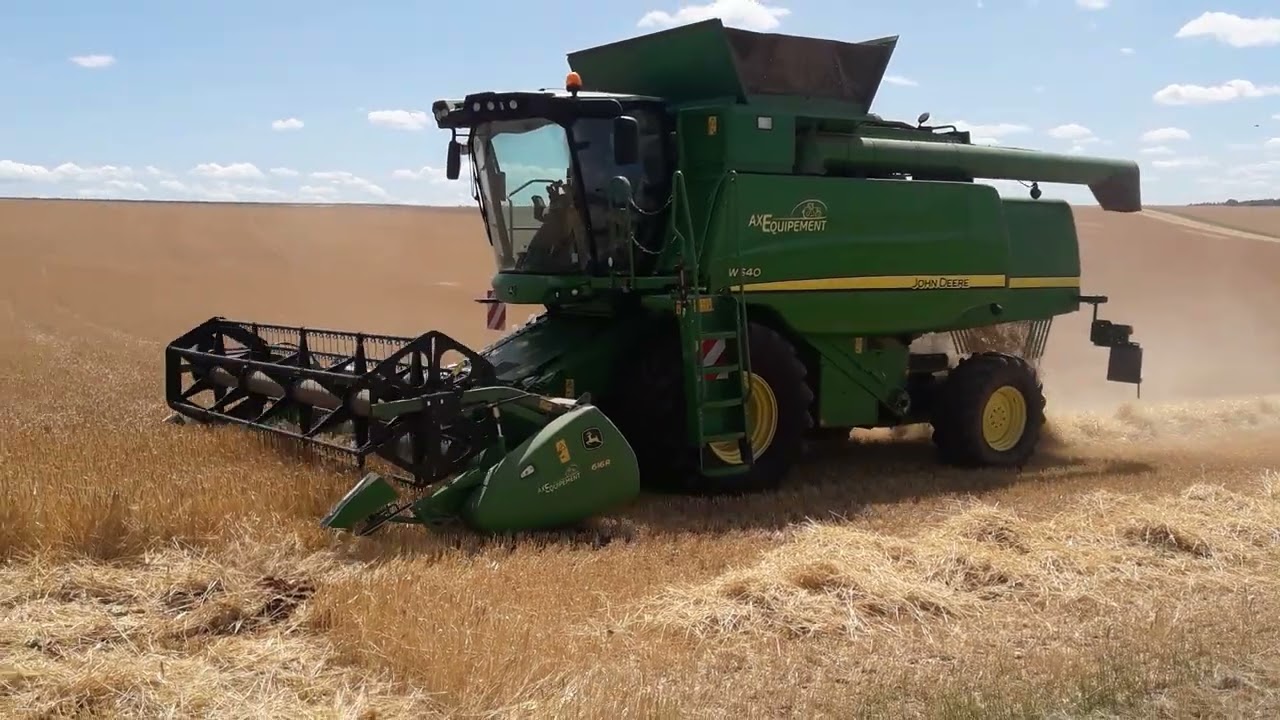 Récolte orges moisson 2025.