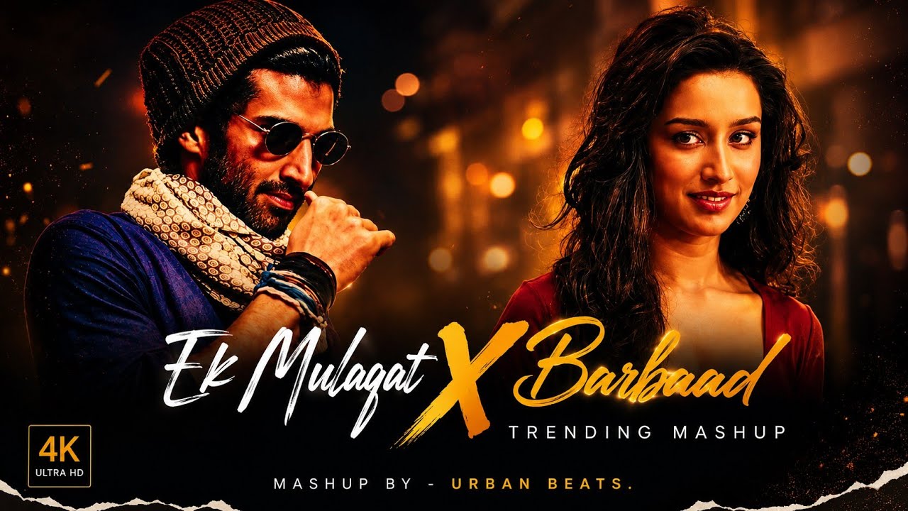 Ek Mulaqat X Barbaad - Mashup | Jubin Nautiyal & Arjit Singh | Full Version 4K Mashup | Urban Beats 