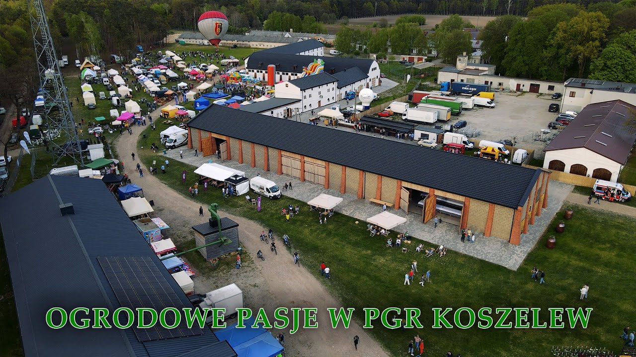 Ogrodowe pasje w PGR Koszelew
