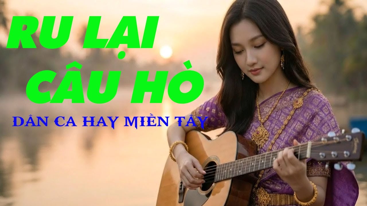 Ru Lại Câu Hò | Dân Ca Miền Tây Ngọt Ngào | Nhạc Quê Hương Sâu Lắng