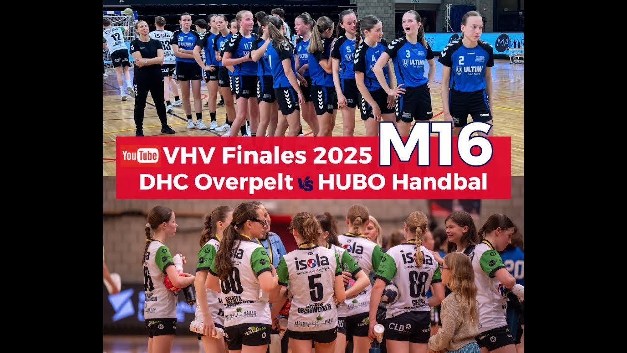 VHV Finale M16:  DHC Overpelt vs HUBO Handbal.