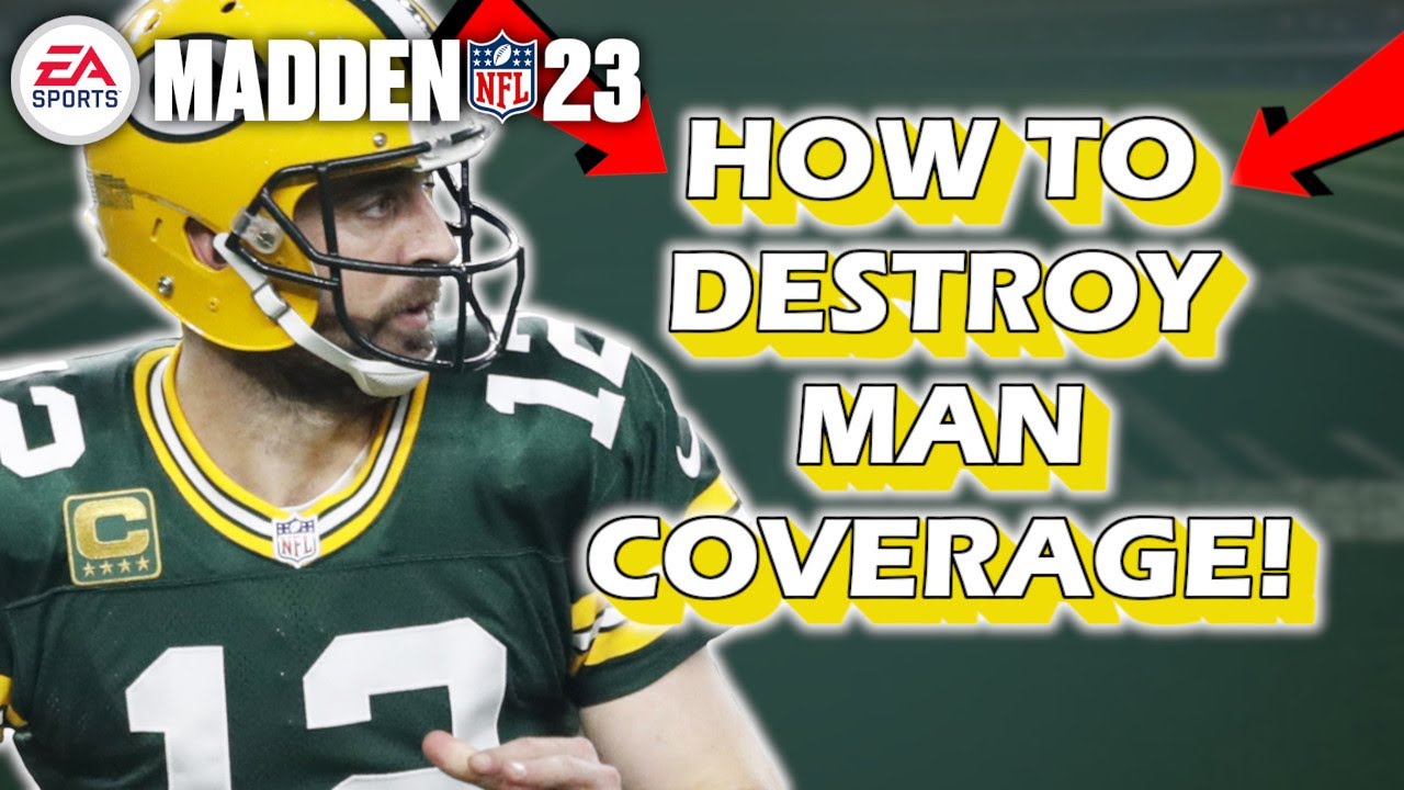 How to DESTROY MAN COVERAGE IN MADDEN 23!