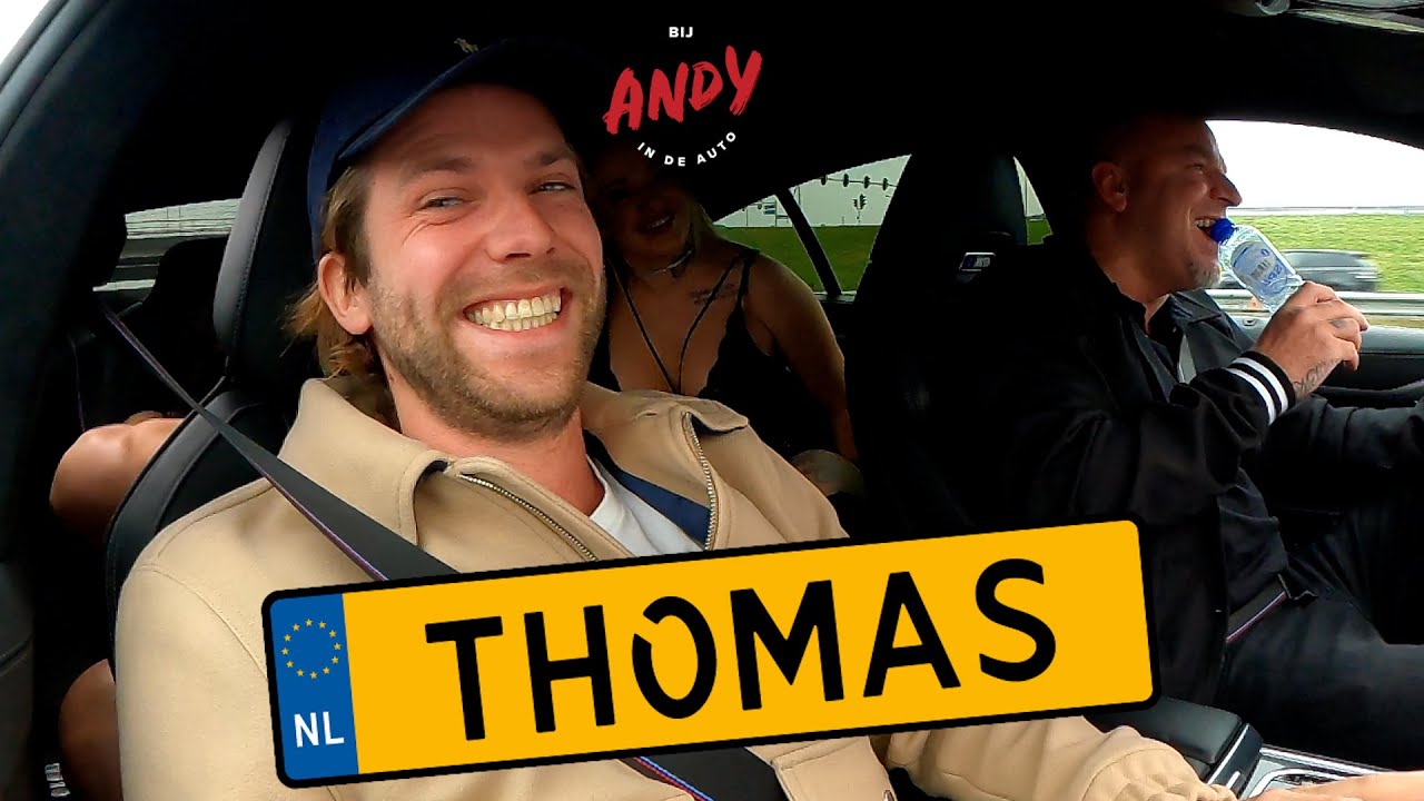 Thomas van der Vlugt (StukTV) - Bij Andy in de auto! (En Subtitles)