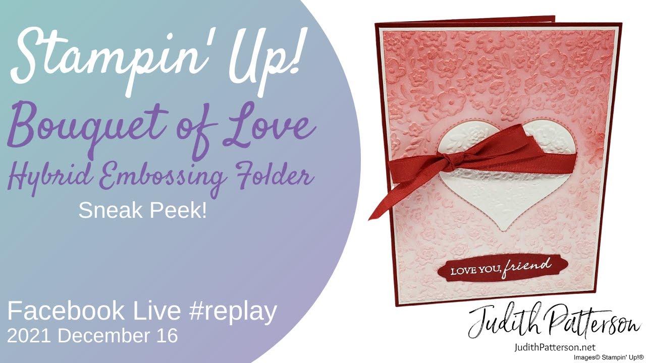 Stampin' Up! Bouquet of Love ~ Sneak Peek!