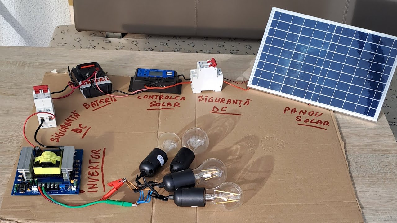 Cum facem o instalație cu panouri solare