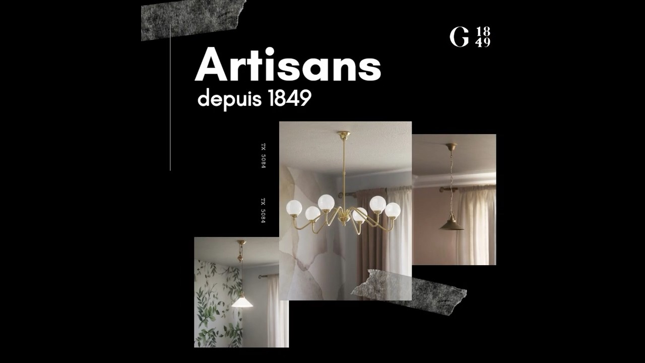 Design Italien Intemporel | Lustres & Suspensions Ghidini 1849