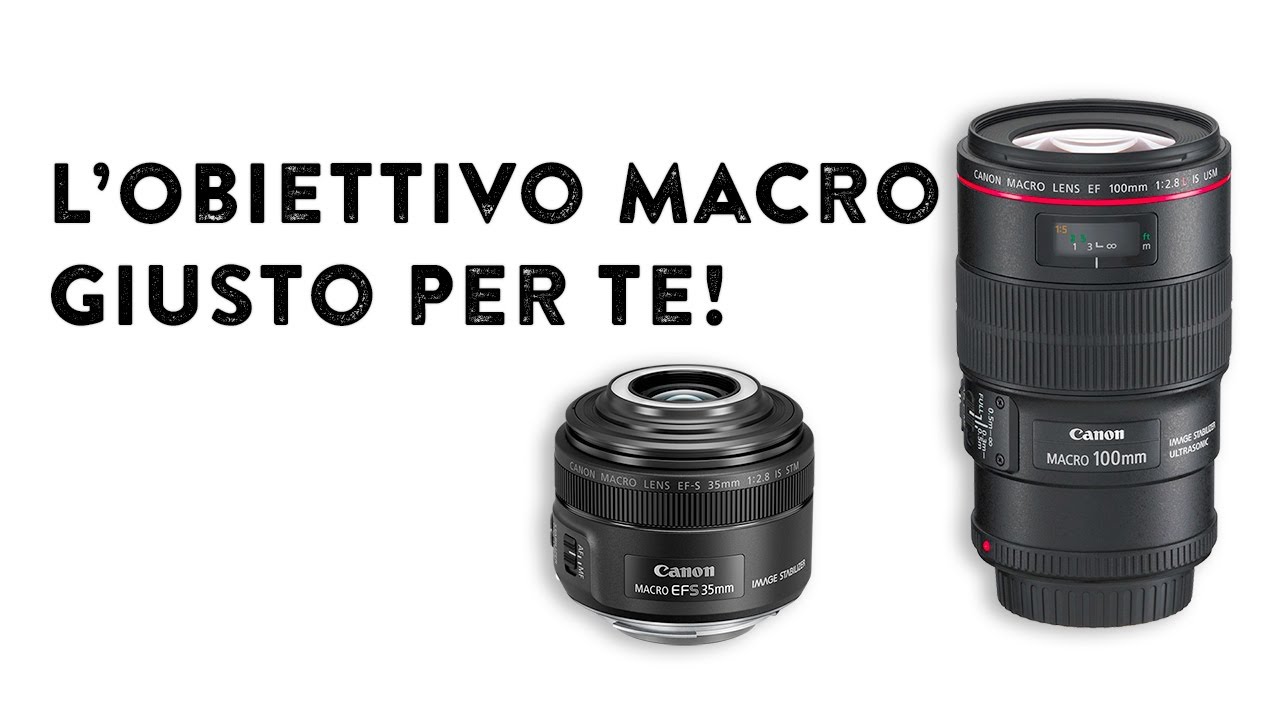 Come scegliere l'OBIETTIVO MACRO giusto PER TE