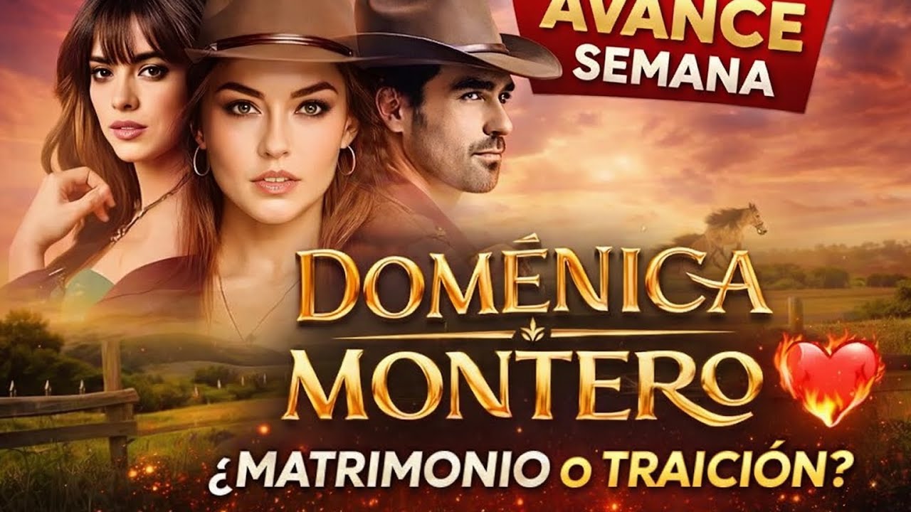 Doménica Montero Avance Semanal: ¿Matrimonio o Traición? | Spoilers Impactantes