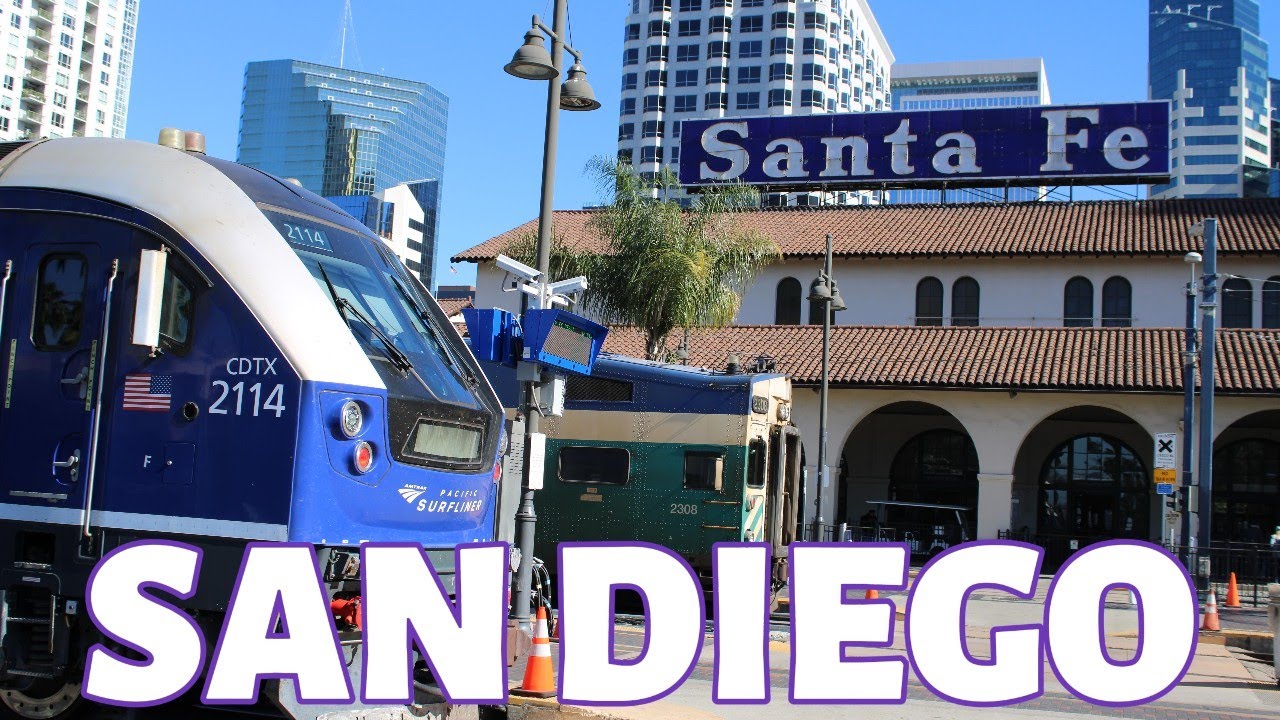 Railfanning the NCTD San Diego Sub Ft. 90 MPH Amtraks, Coaster, and Tons of Horn Shows