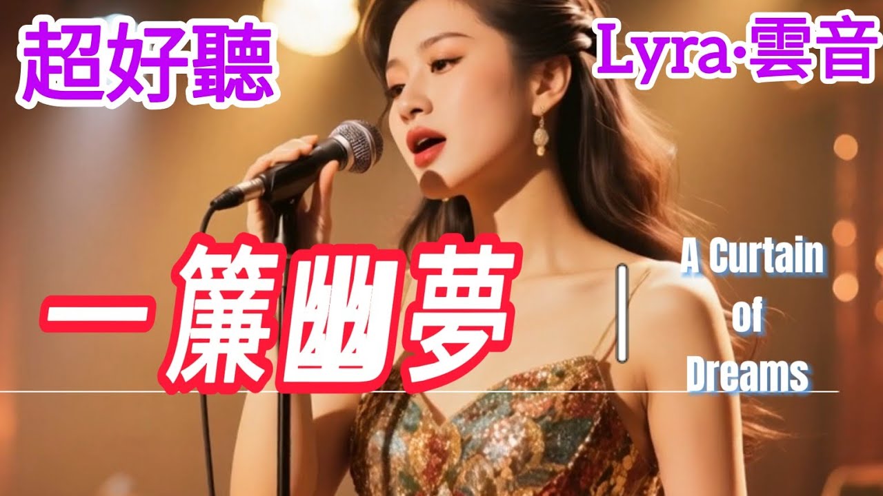 Lyra·雲音 翻唱 超好聽 |《一簾幽夢》 | 原唱:蕭麗珠 | 我有一簾幽夢，不知與誰能共 | Beautiful | 