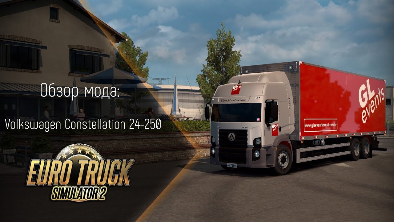 [ETS 2] Обзор мода Volkswagen Constellation 24-250