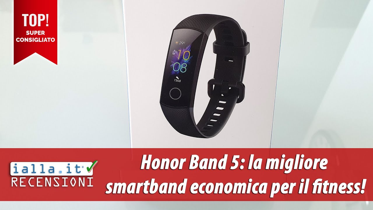 Honor Band 5: prova sul campo della migliore smartband economica per il fitness!