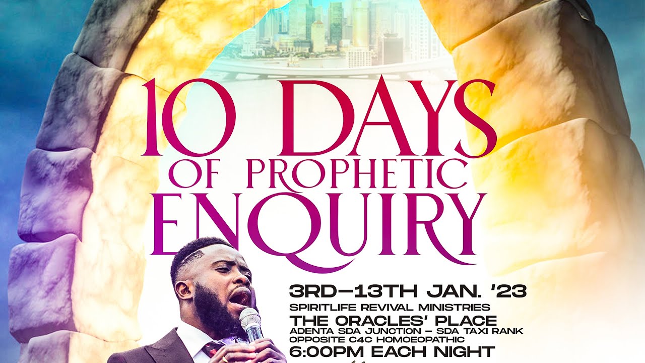 10 Days Of Prophetic Enquiry With Prophet Bernard ElBernard Nelson-Eshun [Day 8]