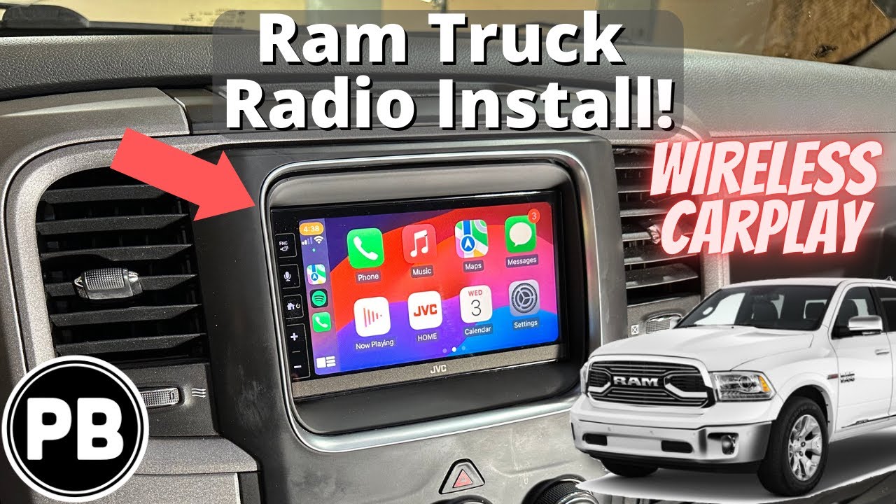 2013 - 2018 Ram Truck Radio Install