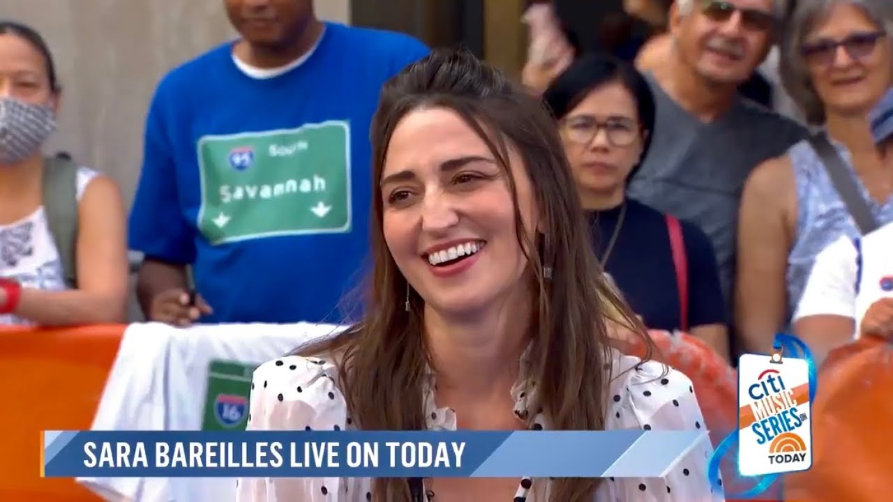 Sara Bareilles talks Waitress on the Today Show
