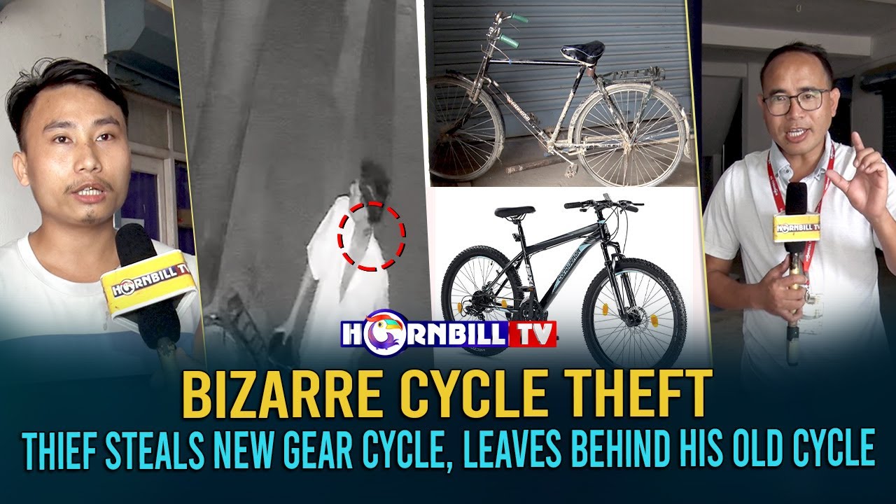BIZARRE CYCLE THEFT: THIEF STEALS NEW GEAR CYCLE, LEAVES BEHIND HIS OLD CYCLE