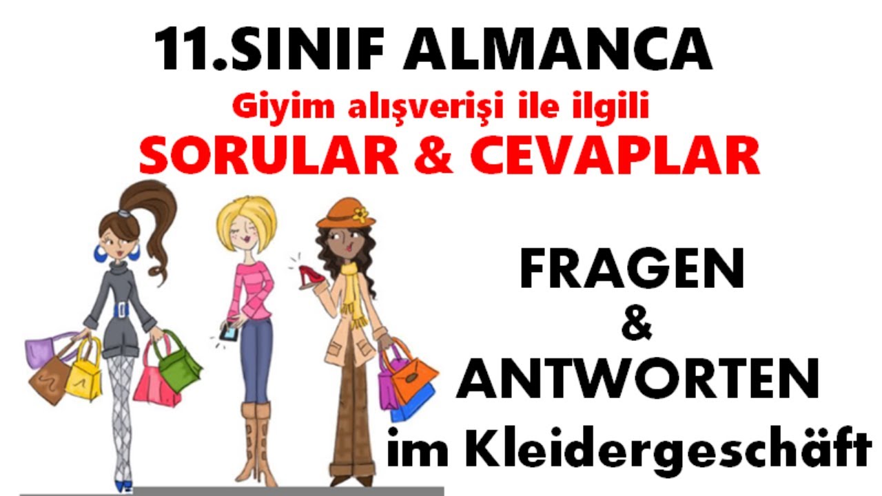 Alışverişle ilgili Diyaloglar-66.DERS ALMANCA |11.sınıf 3.ÜNİTE
