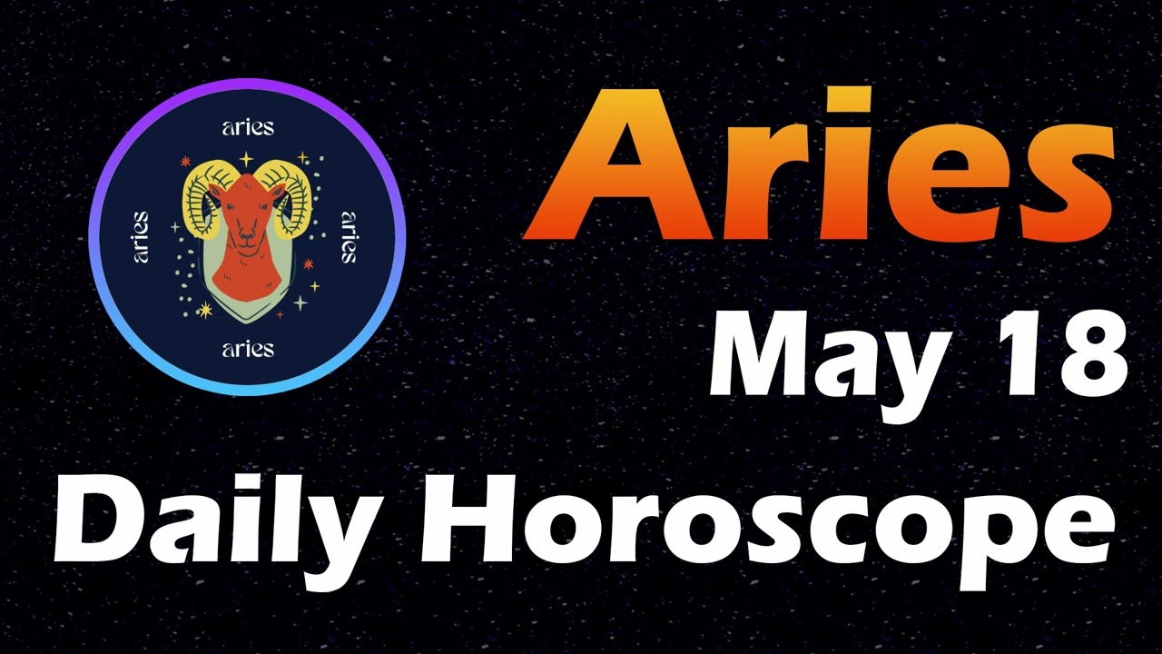 Aries Horoscope Today, Aries Tarot today, 18th May 2023 #AriesHoroscope #Horoscopia #AriesTarot