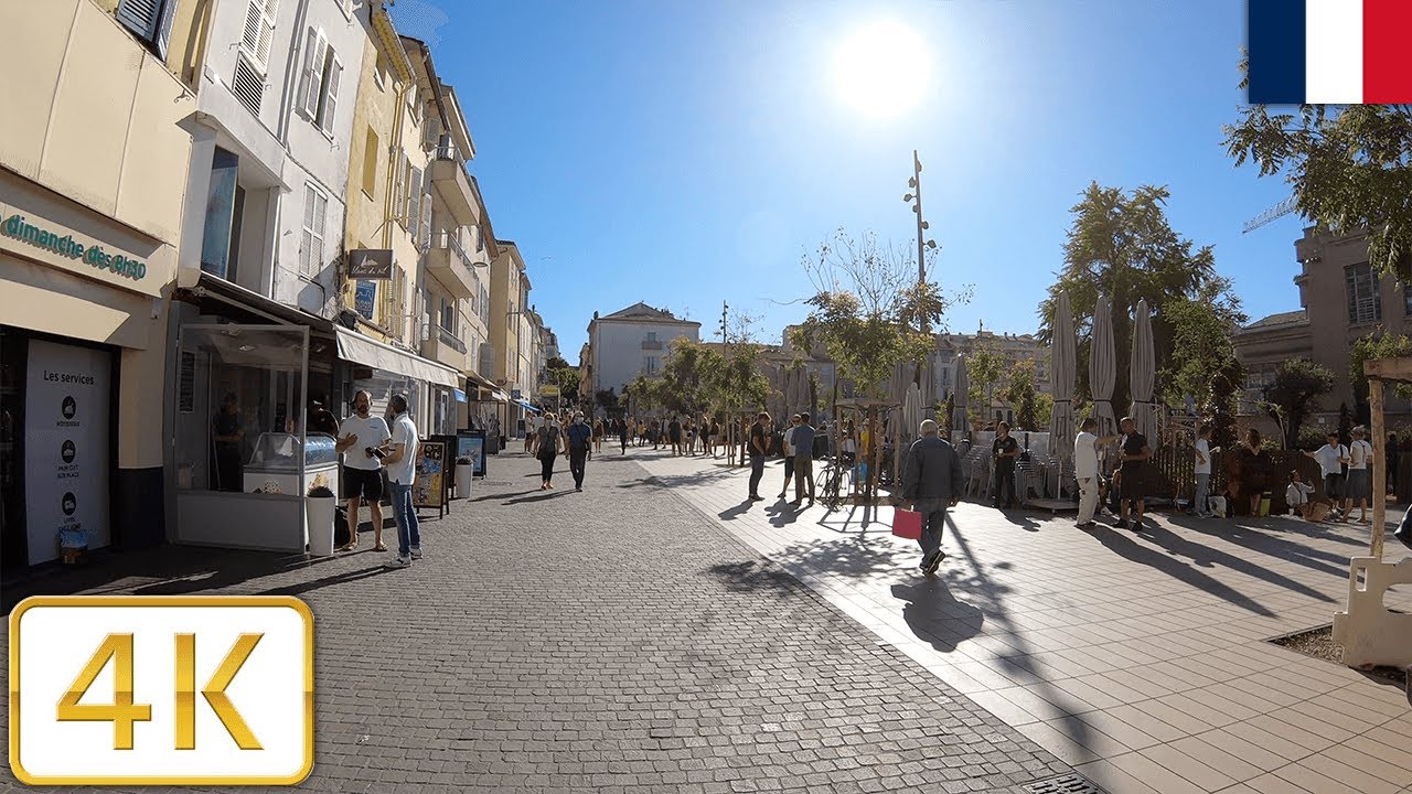 Antibes, France (French Riviera/Côte d'Azur) | Spring 2021【4K】
