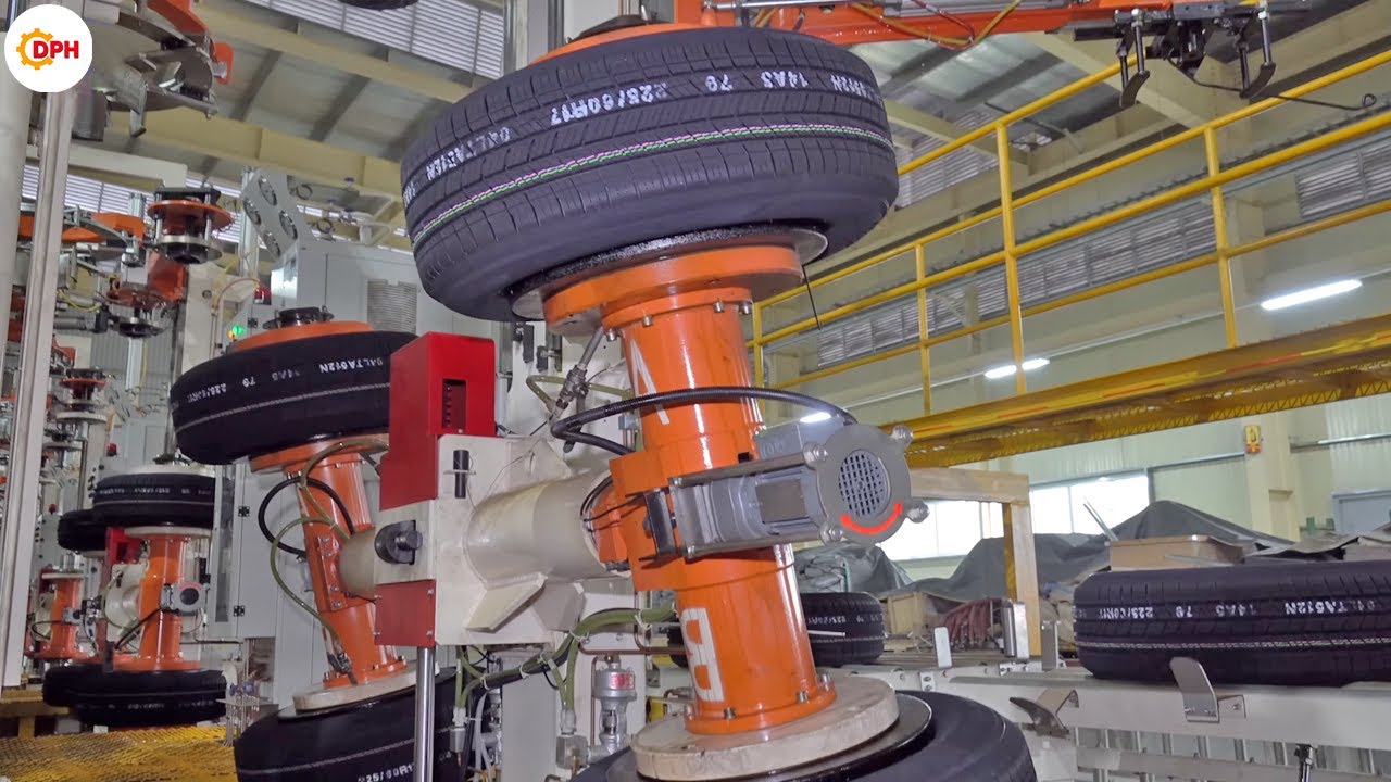 How to Mass-produce Car Tires - Inside Most Modern Auto Car Tires Factory | Manufacturing Process